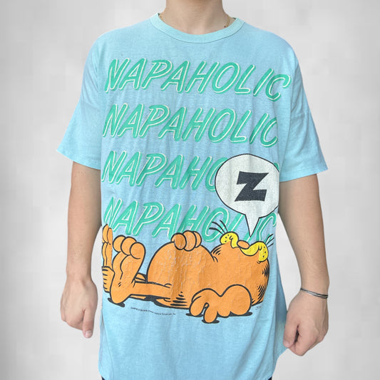 Vintage Garfield Napaholic Sleep Shirt