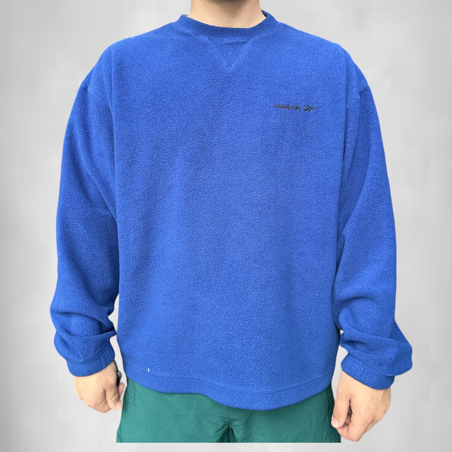 Vintage Blue Reebok Crewneck