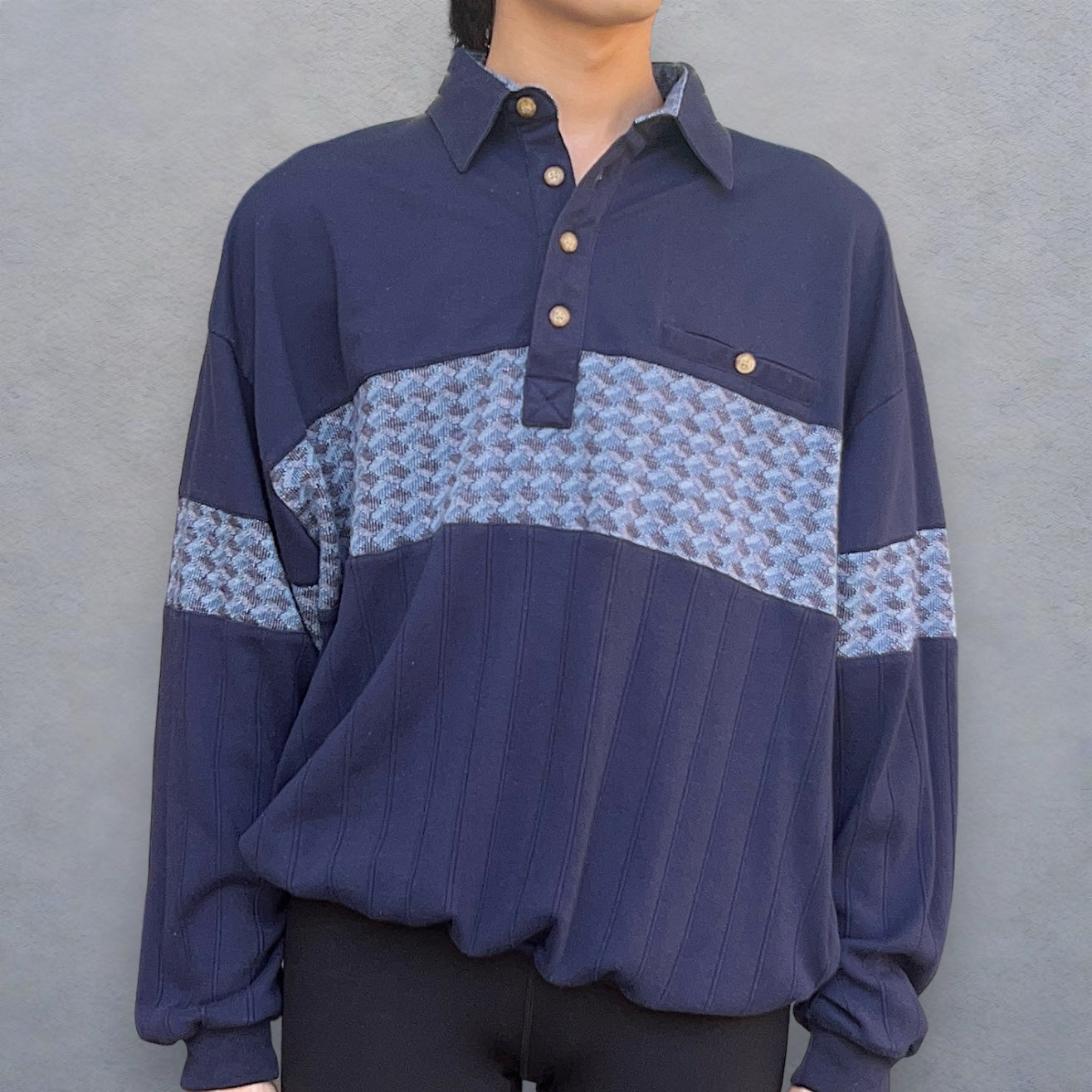 Vintage LD Sport International Polo Long Sleeve