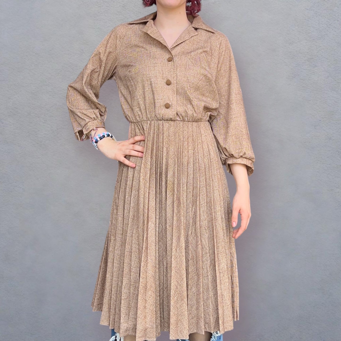 Vintage Brown Jaree Dress