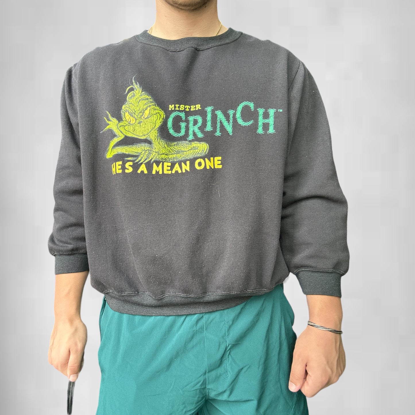 Vintage Grinch Crewneck