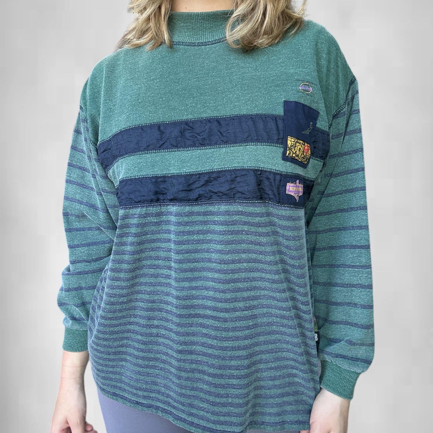 Vintage Unionbay Striped Crewneck