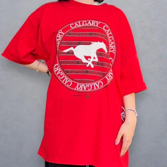 Vintage 1994 Calgary Stampers Tee