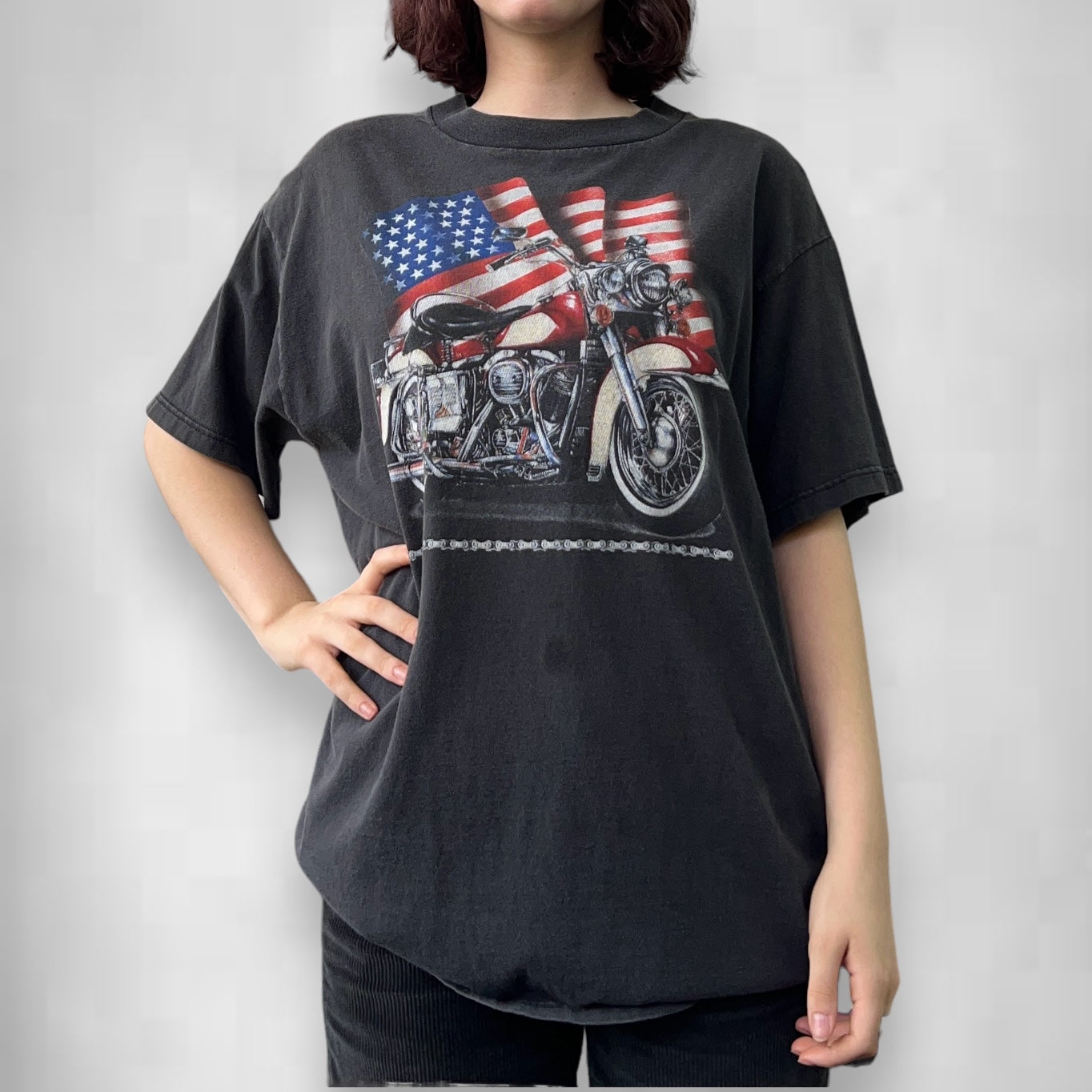 Vintage USA Motorcycle Tee