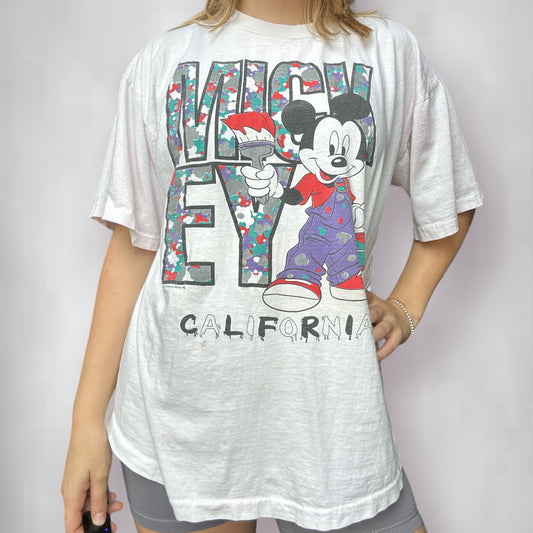 Vintage 90s Mickey Mouse California Tee