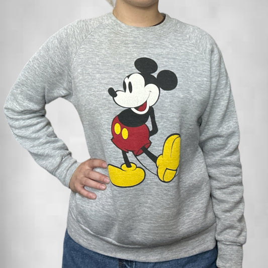 Vintage 80s Mickey Mouse Graphic Crewneck