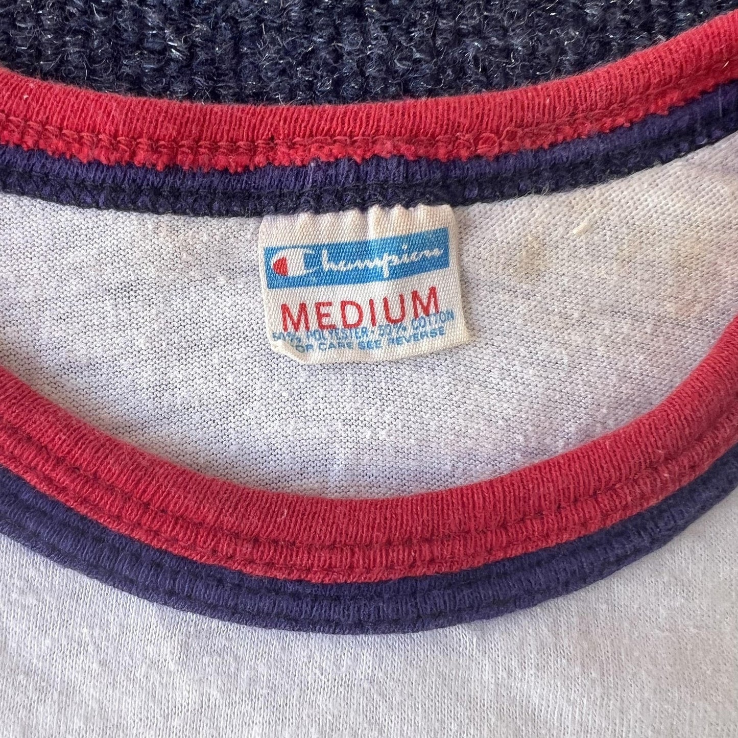 Vintage 80s Champion Ringer Marching Band Tee