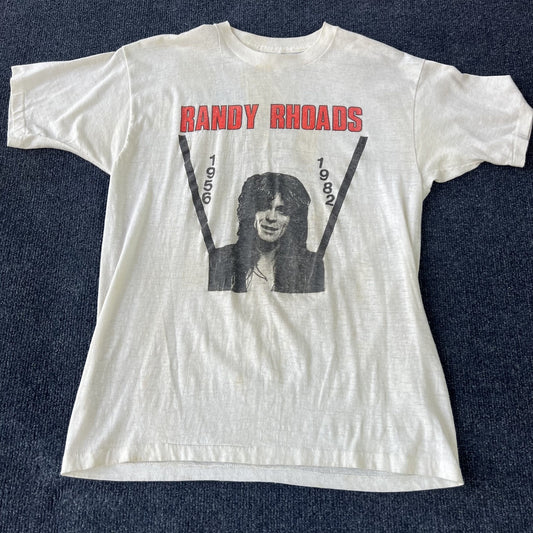 Vintage 80s Randy Rhoads Memorial Tee
