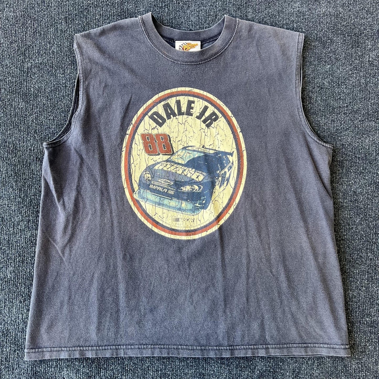 Y2K Dale Earnhardt Jr Sleeveless Tee