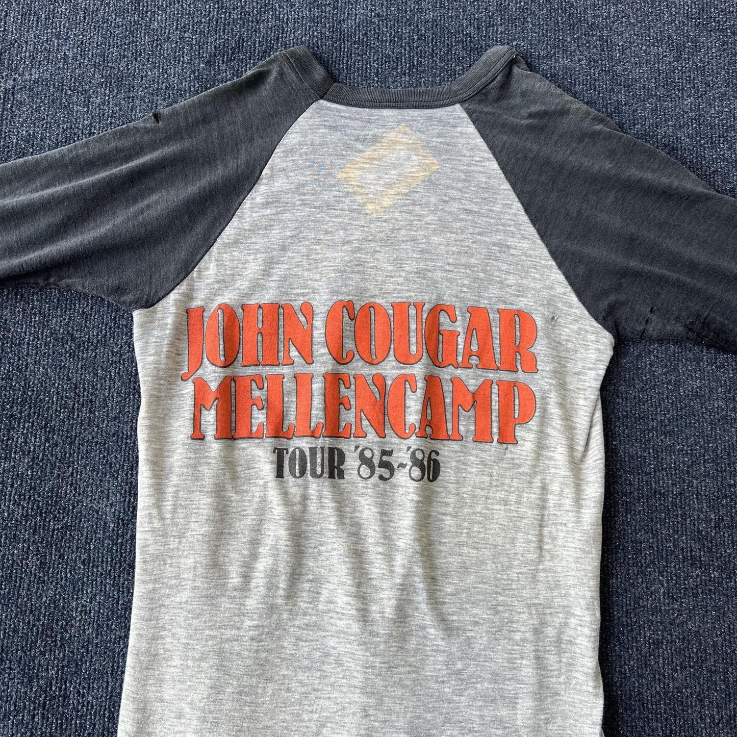 Vintage 1985 John Cougar Mellencamp Scarecrow Tour Tee