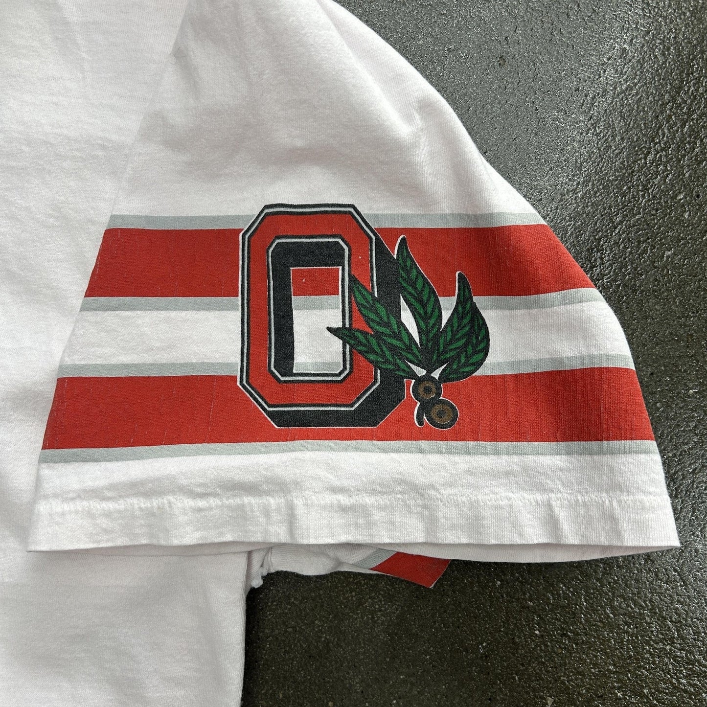 Vintage Ohio State Buckeyes Hooded Shirt