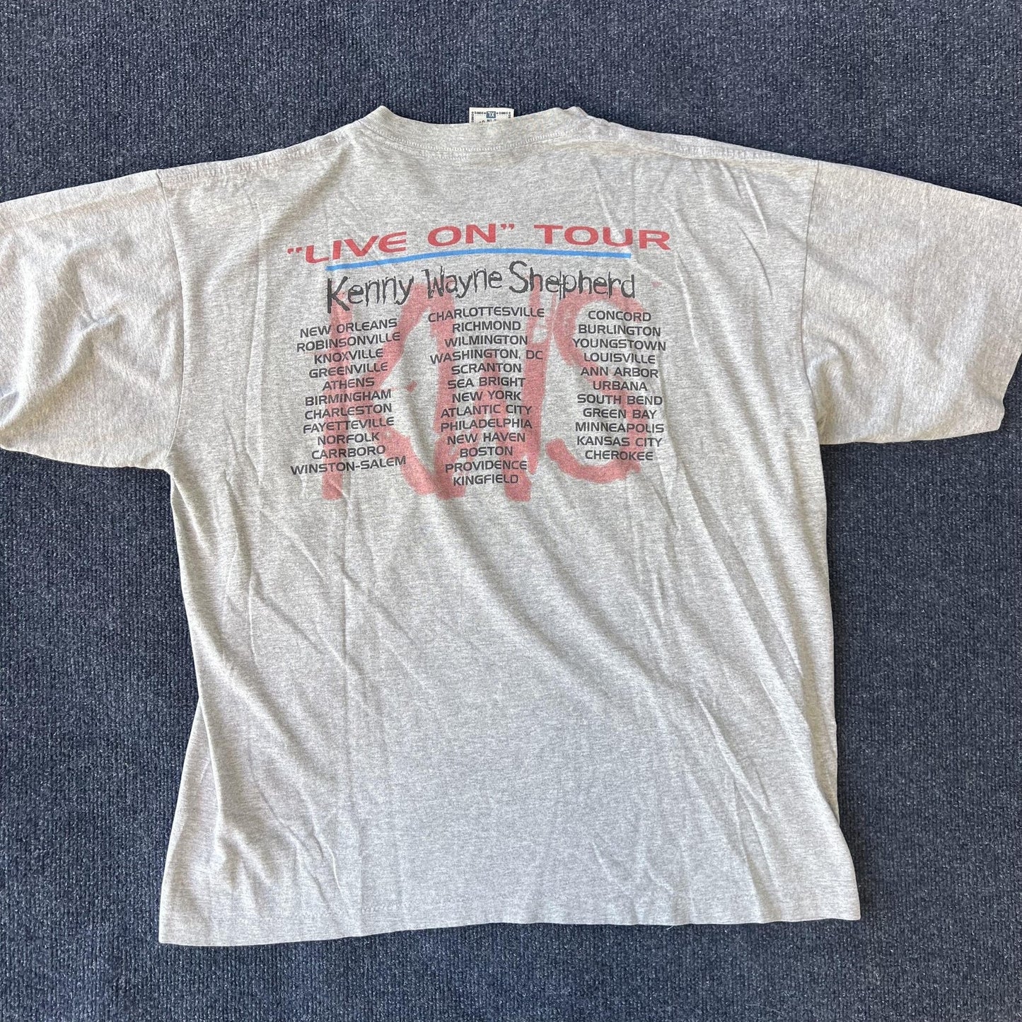 Vintage 90s Kenny Wayne Shepherd Band Tee
