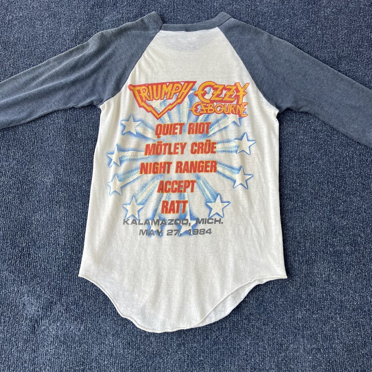 Vintage 1984 American Rock Festival Tour Tee