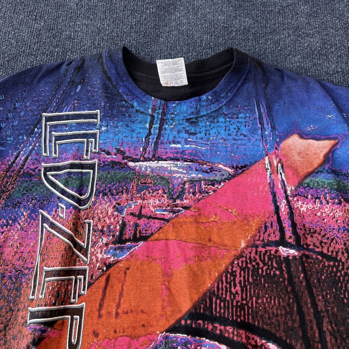 Vintage Led Zeppelin AOP Band Tee