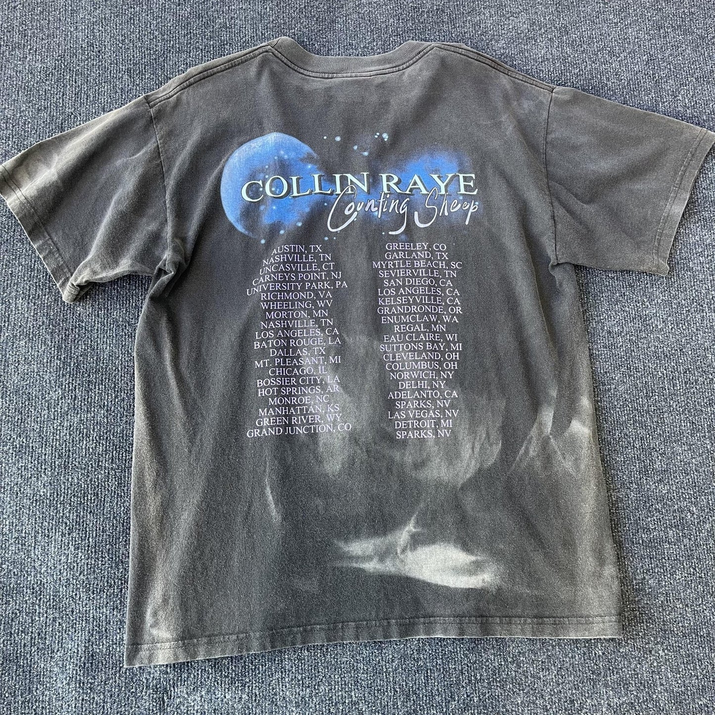 Vintage 90s Collin Raye Country Band Tee