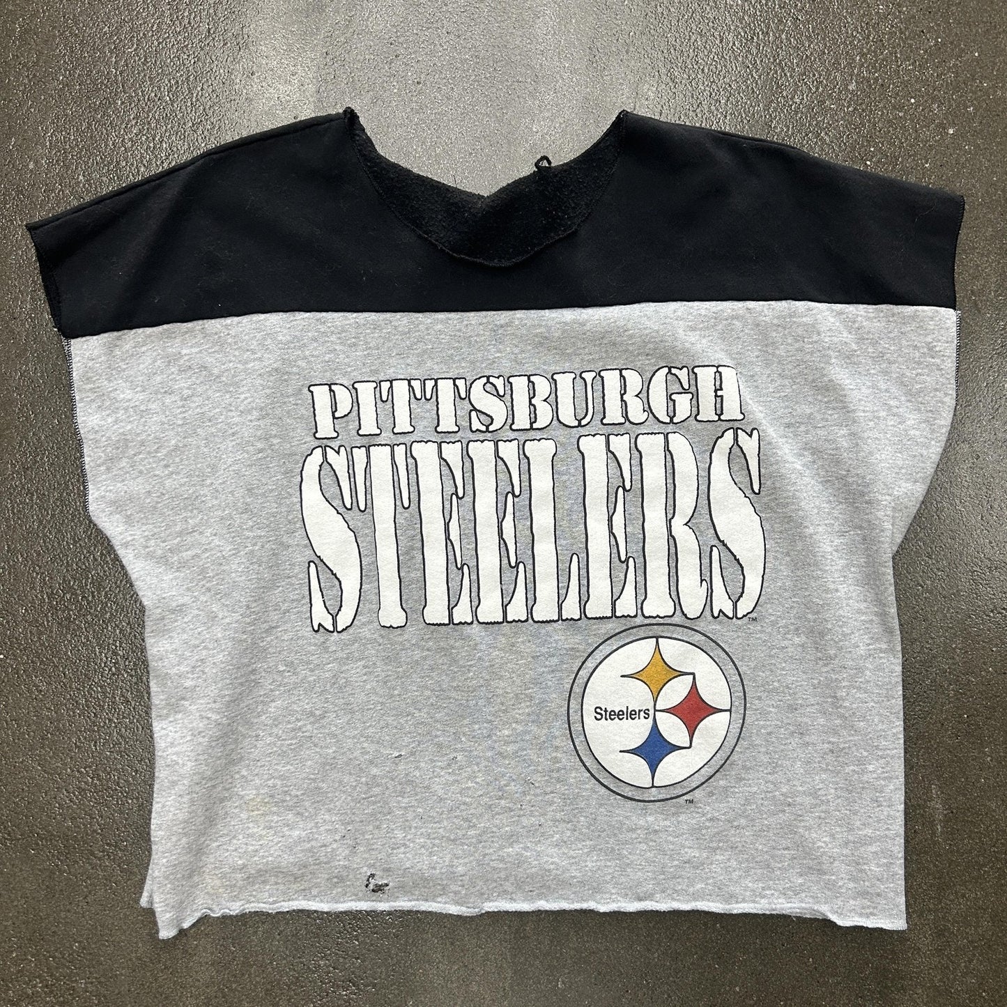 Pittsburgh Steelers Cutoff Crop Top