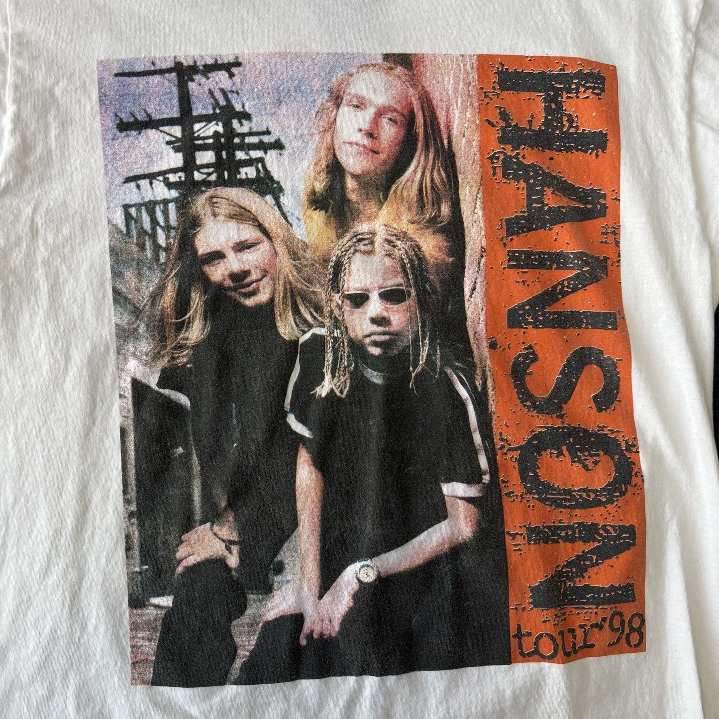 Vintage 1998 Hanson Tour Tee