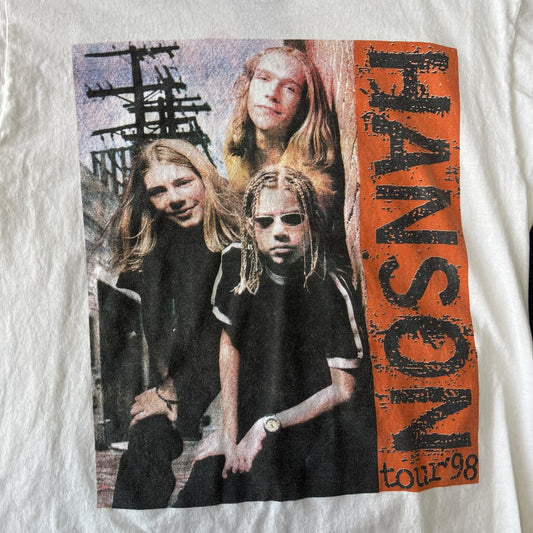 Vintage 1998 Hanson Tour Tee