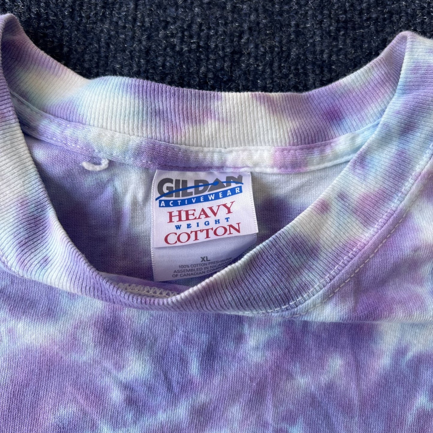 Vintage Rolling Stones Purple Tie Dye No Security Tour Tee