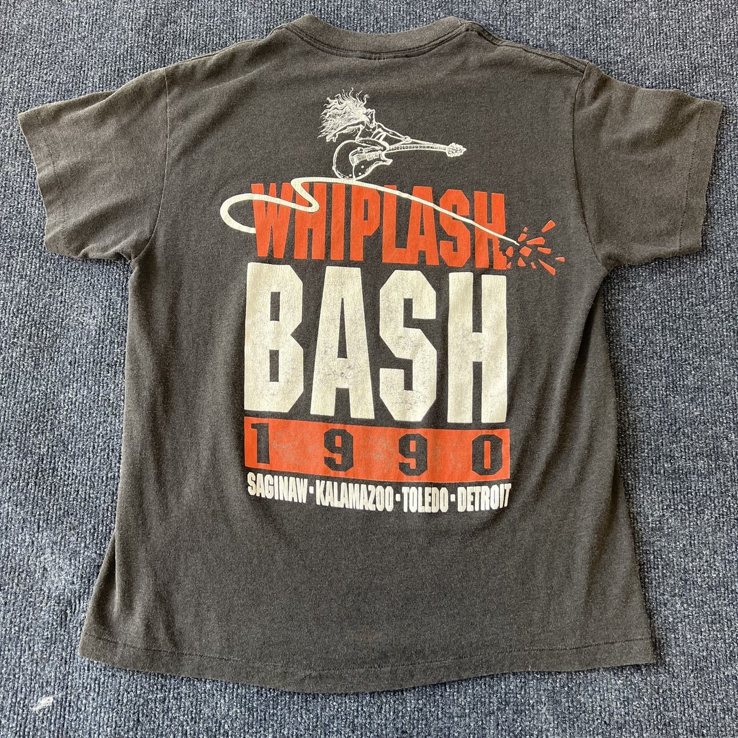 Vintage 90s Ted Nugent Whiplash Bash Tee