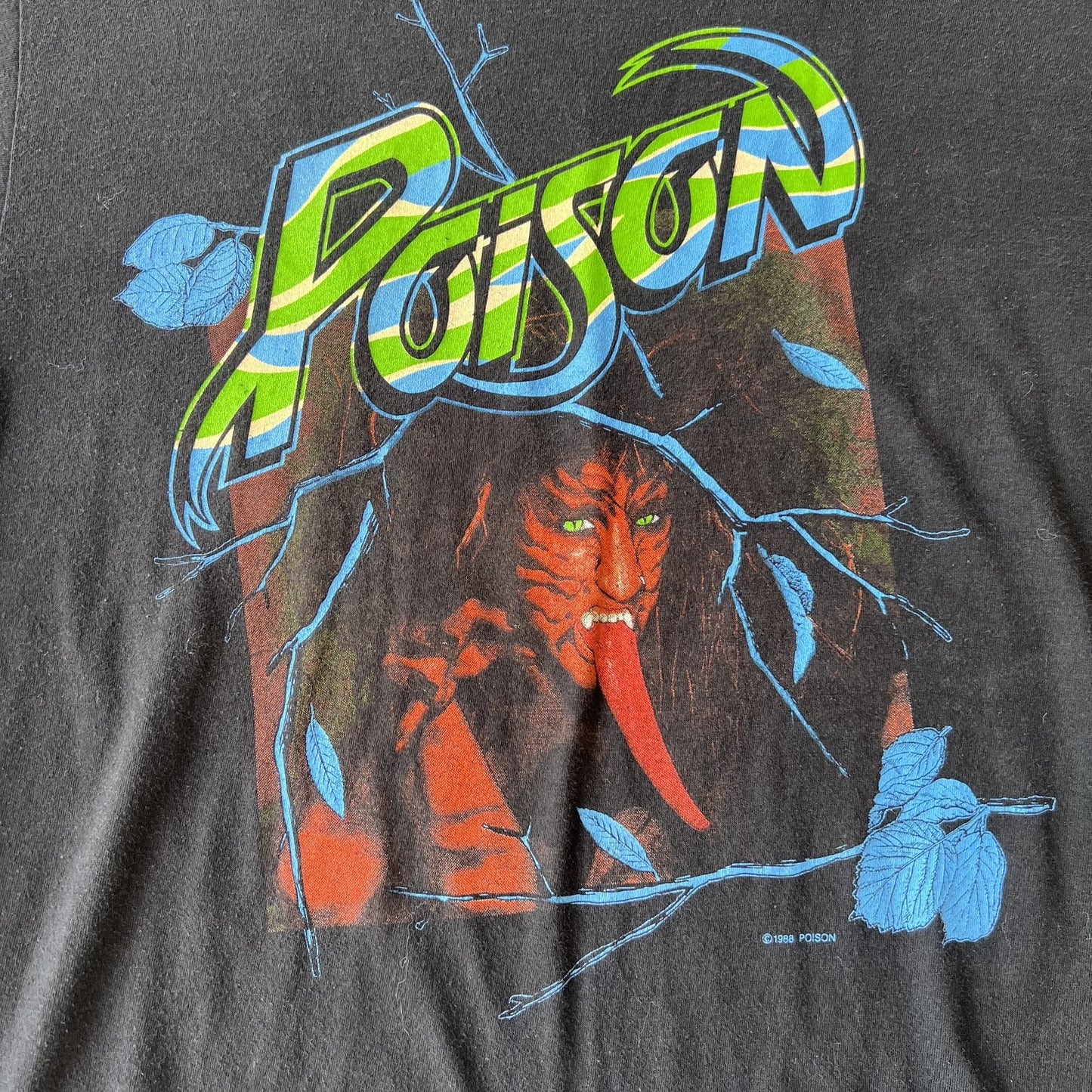 Vintage 1988 Poison Tour Tee