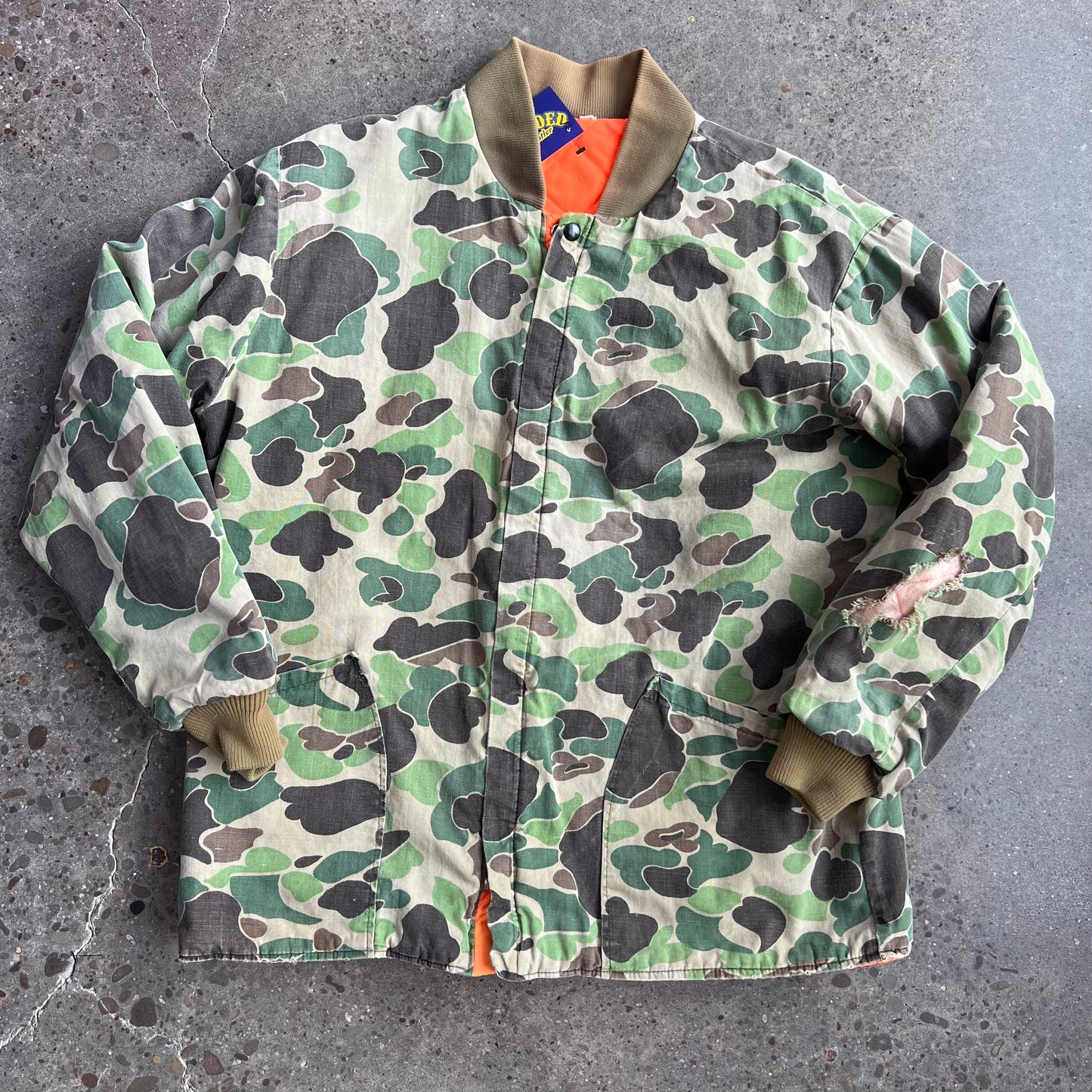 Vintage Camo Jacket