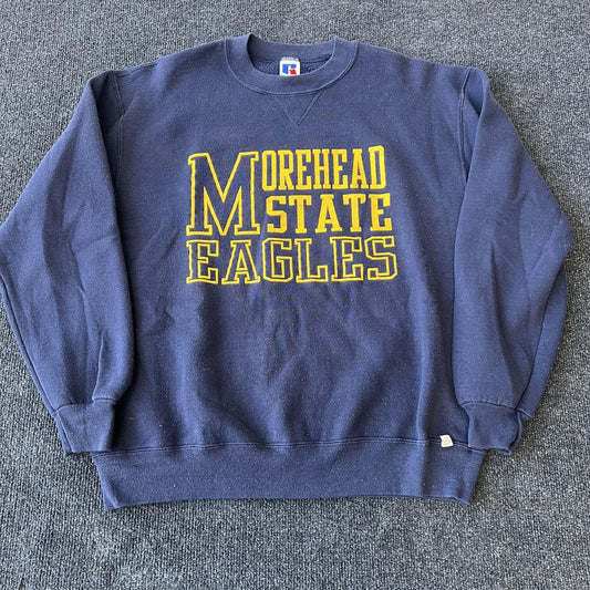 Vintage Morehead State Eagles Russell Athletic Crewneck