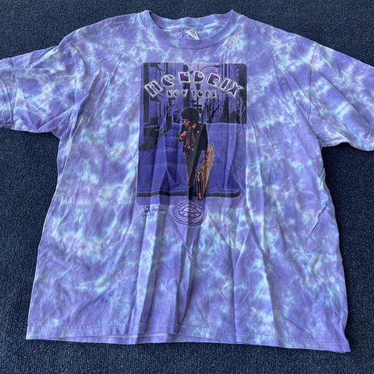Vintage Jimi Hendrix Tie Dye Purple Haze Tee