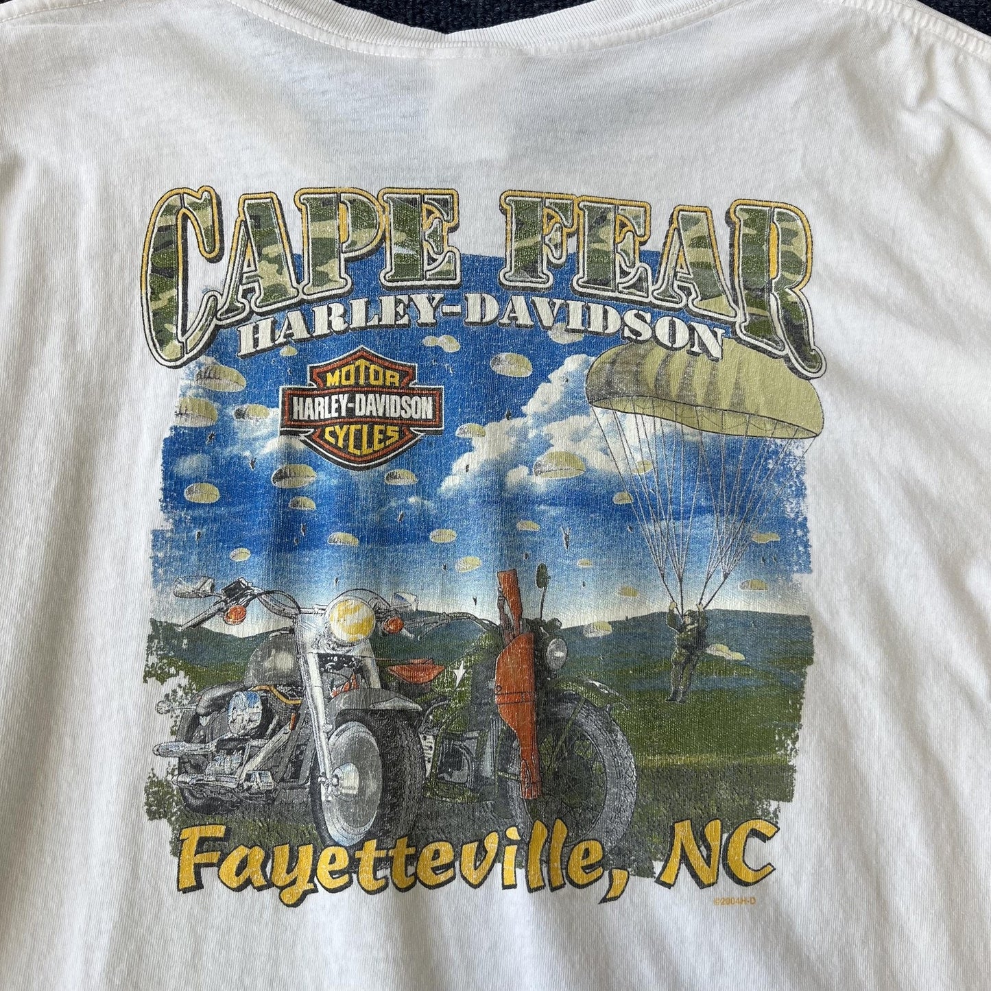 Vintage Harley Davidson Eagle Long Sleeve Tee