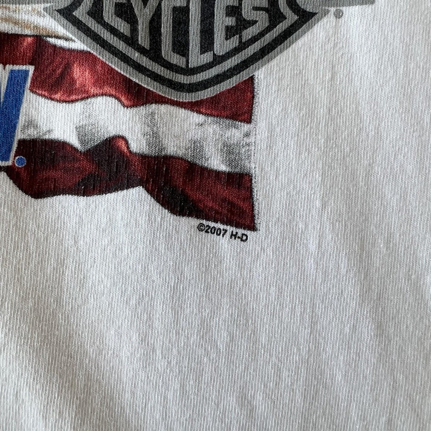 Vintage Harley Davidson Eagle Long Sleeve Tee