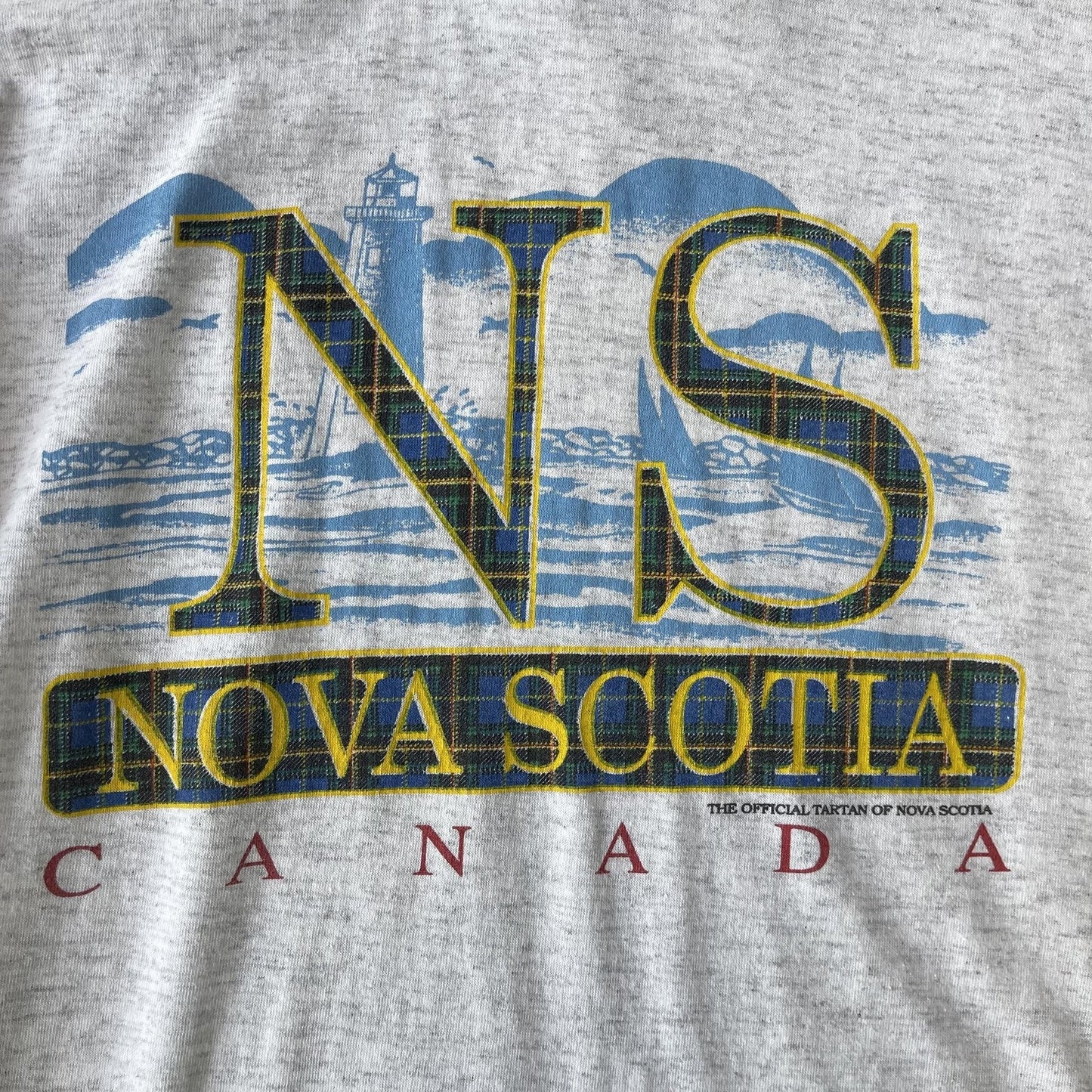Vintage 90s Nova Scotia Ringer Tee