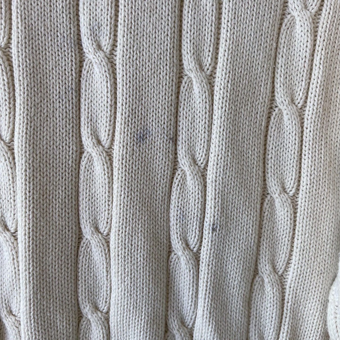 Vintage 90s Izod Cable Knit Sweater