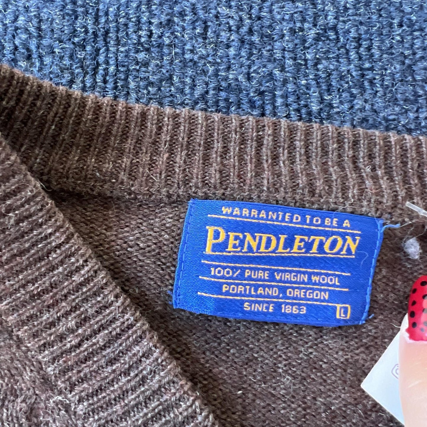 Vintage Pendleton Pure Wool Sweater