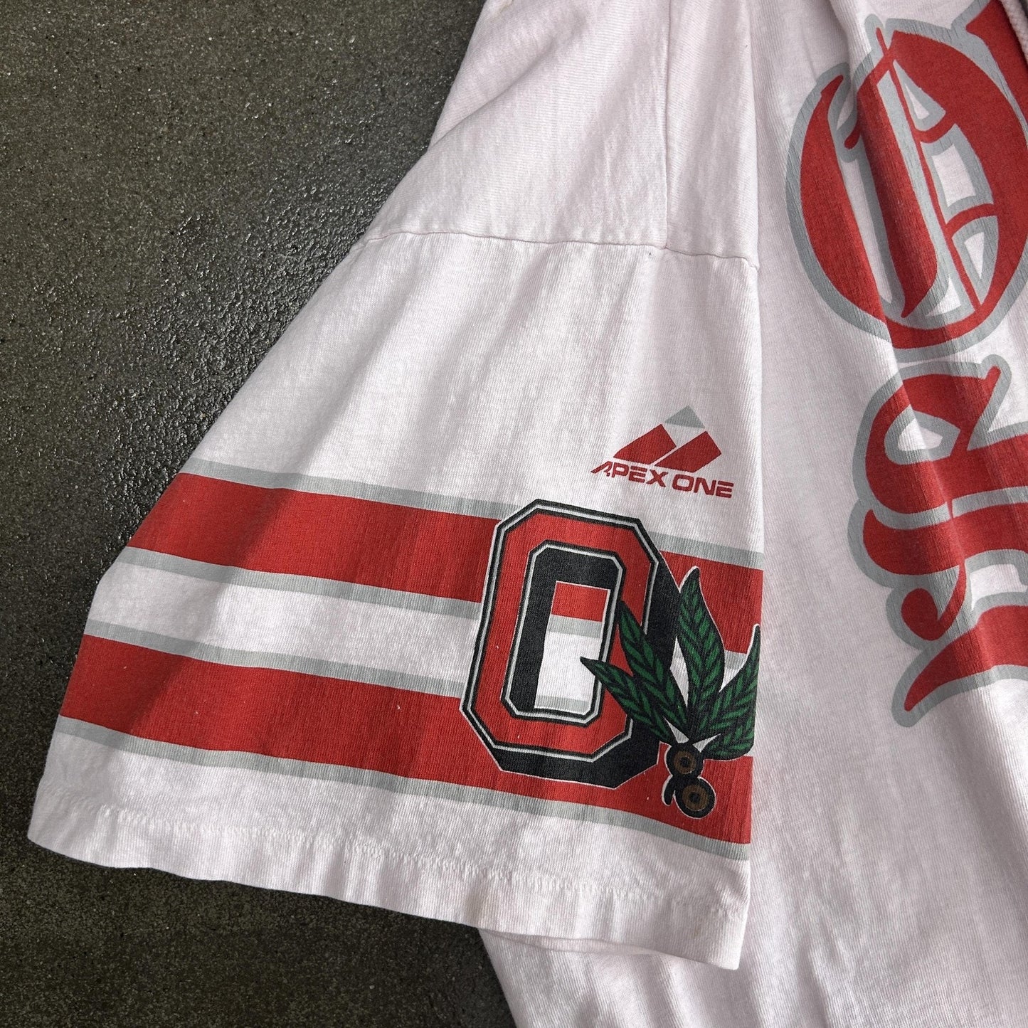 Vintage Ohio State Buckeyes Hooded Shirt