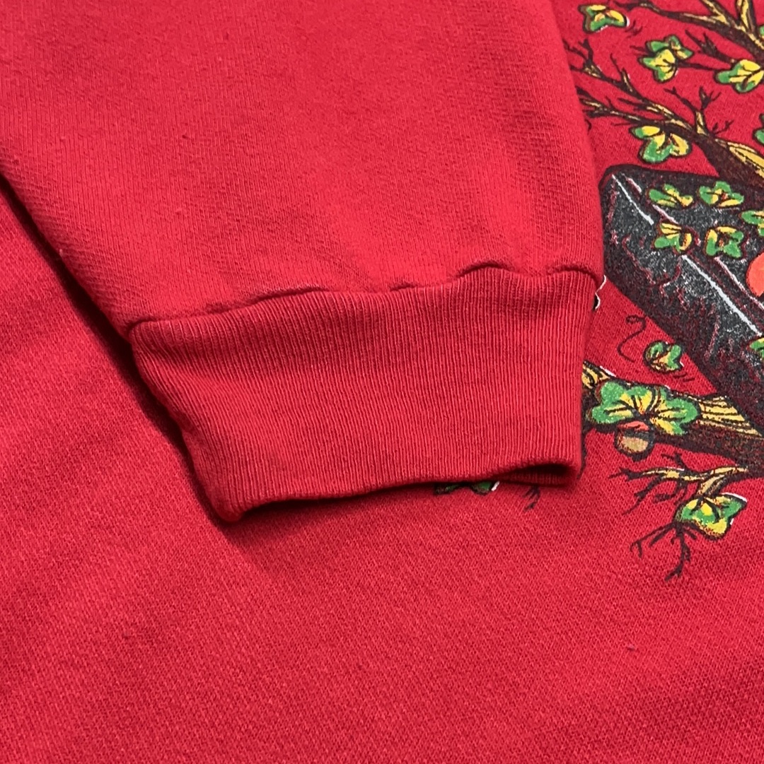 General Store Red Turtleneck Crewneck