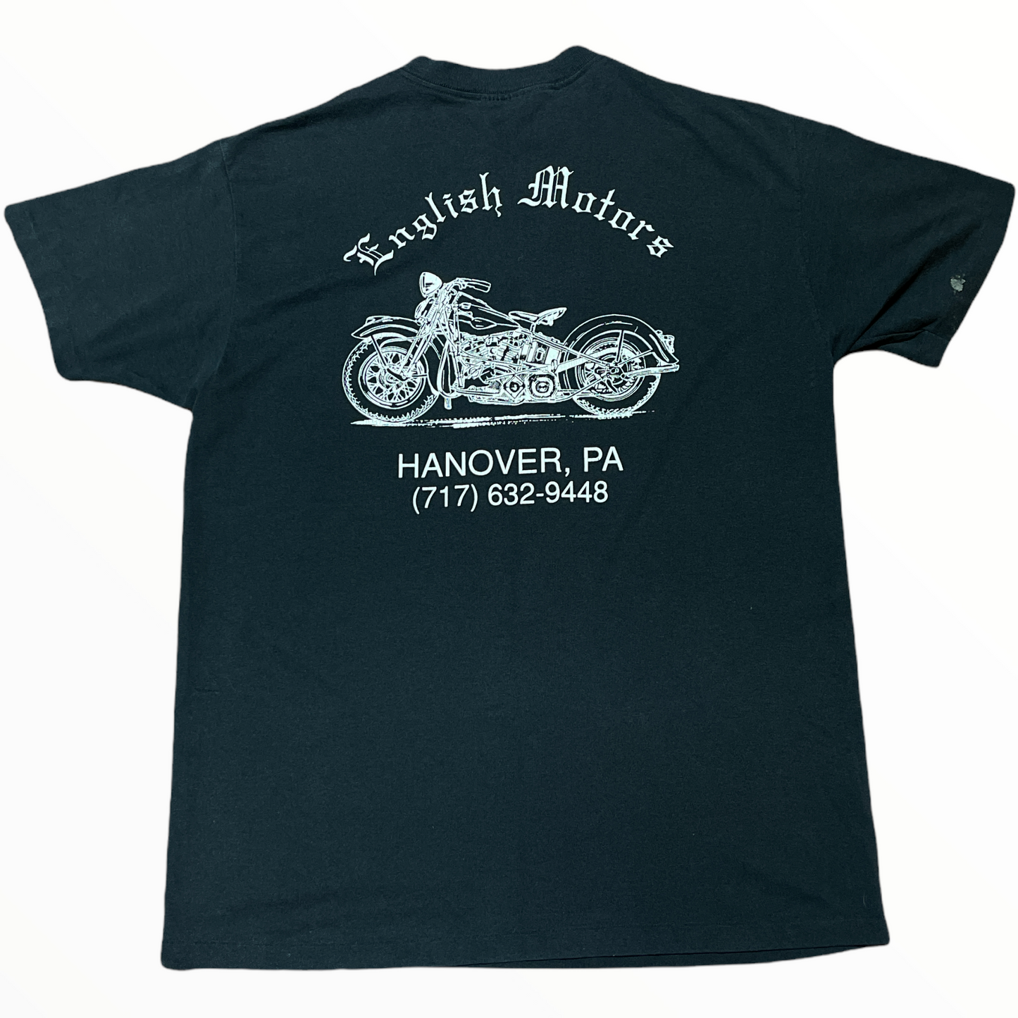 Vintage Harley Davidson 3D Emblem Strong People Tee