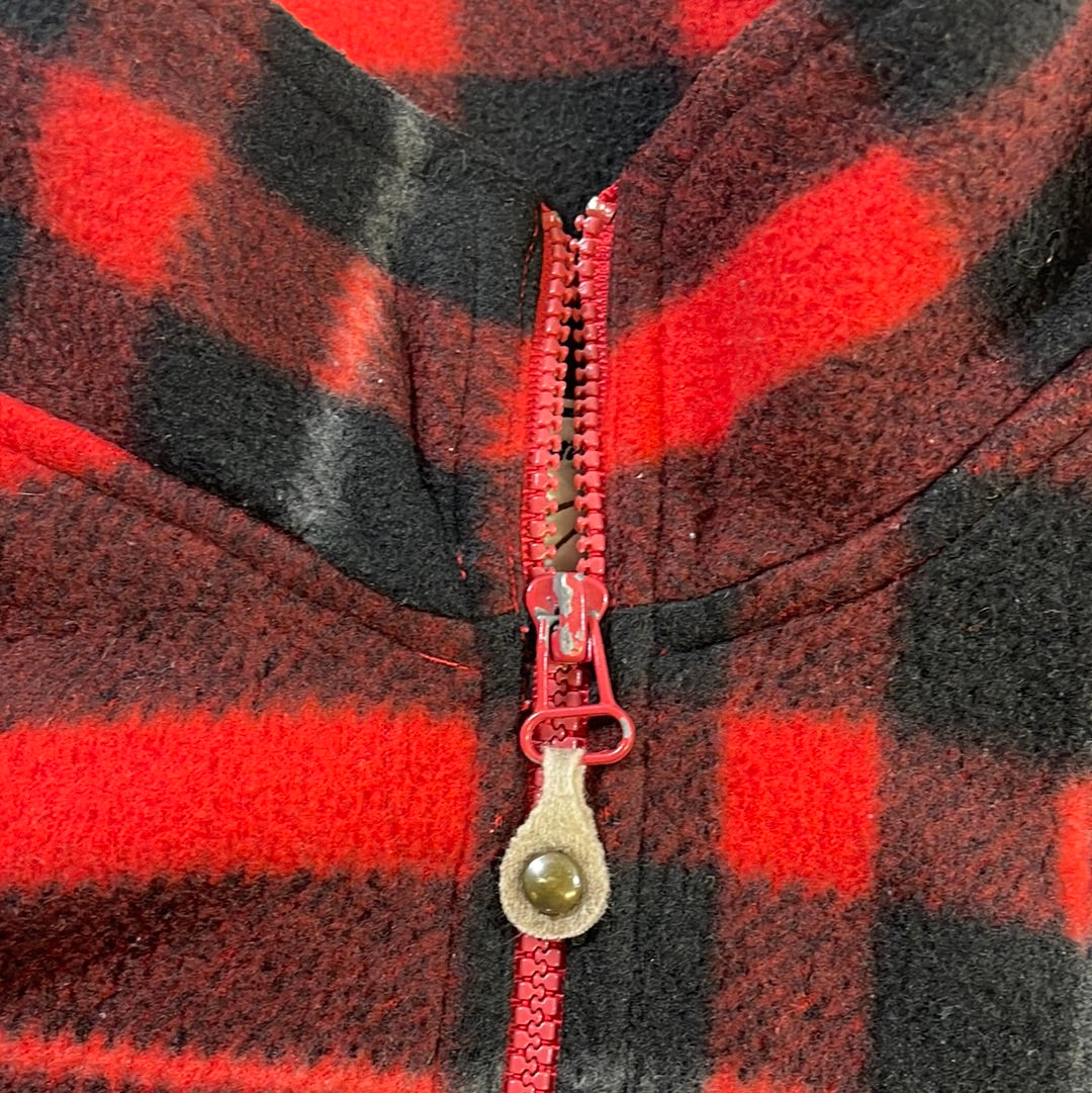 Bugle Boy Flannel Fleece Quarter Zip