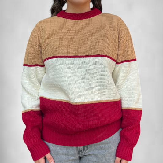 Vintage VIP Colorblock Sweater