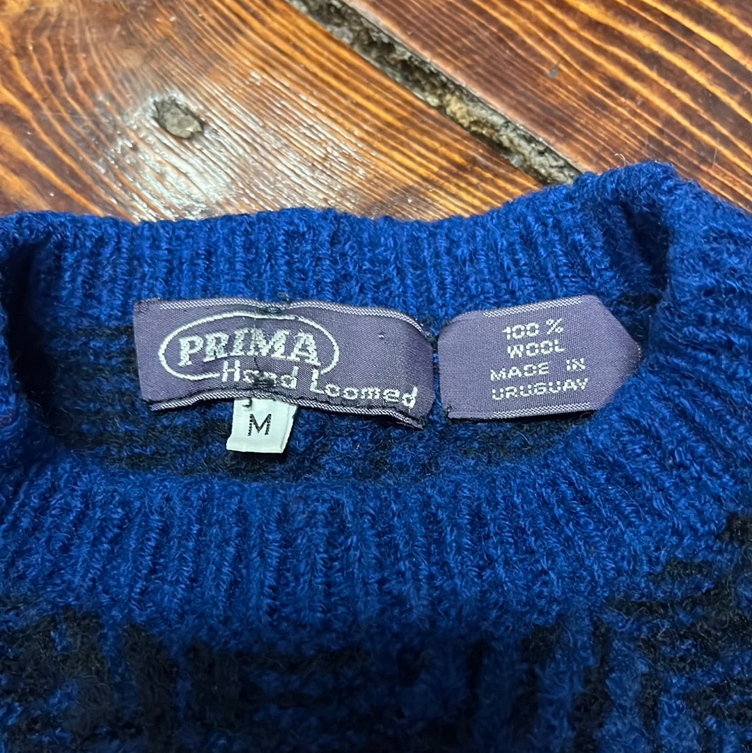 Vintage Prima Hand Loomed Sweater