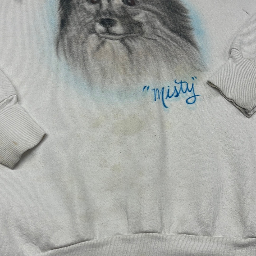 Vintage Misty Dog Crewneck