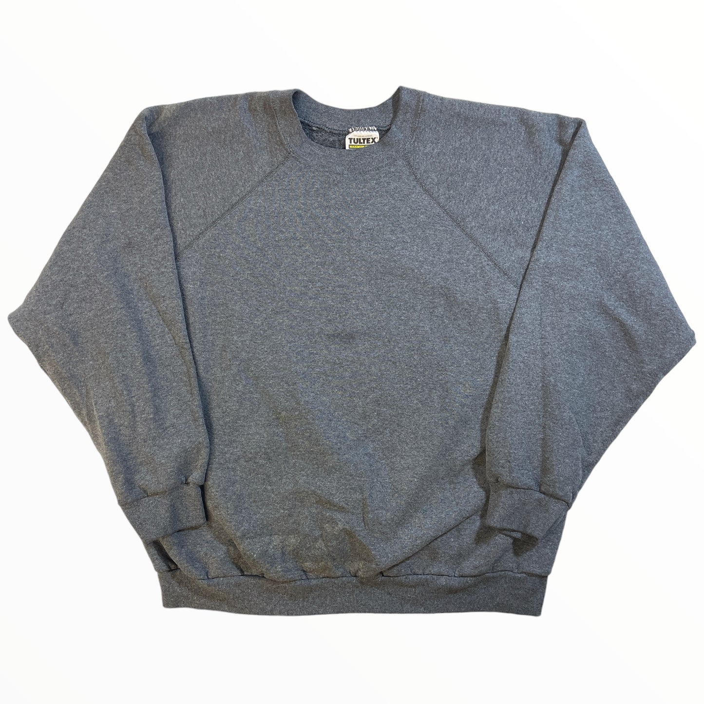 Vintage Grey Tultex Blank Crewneck