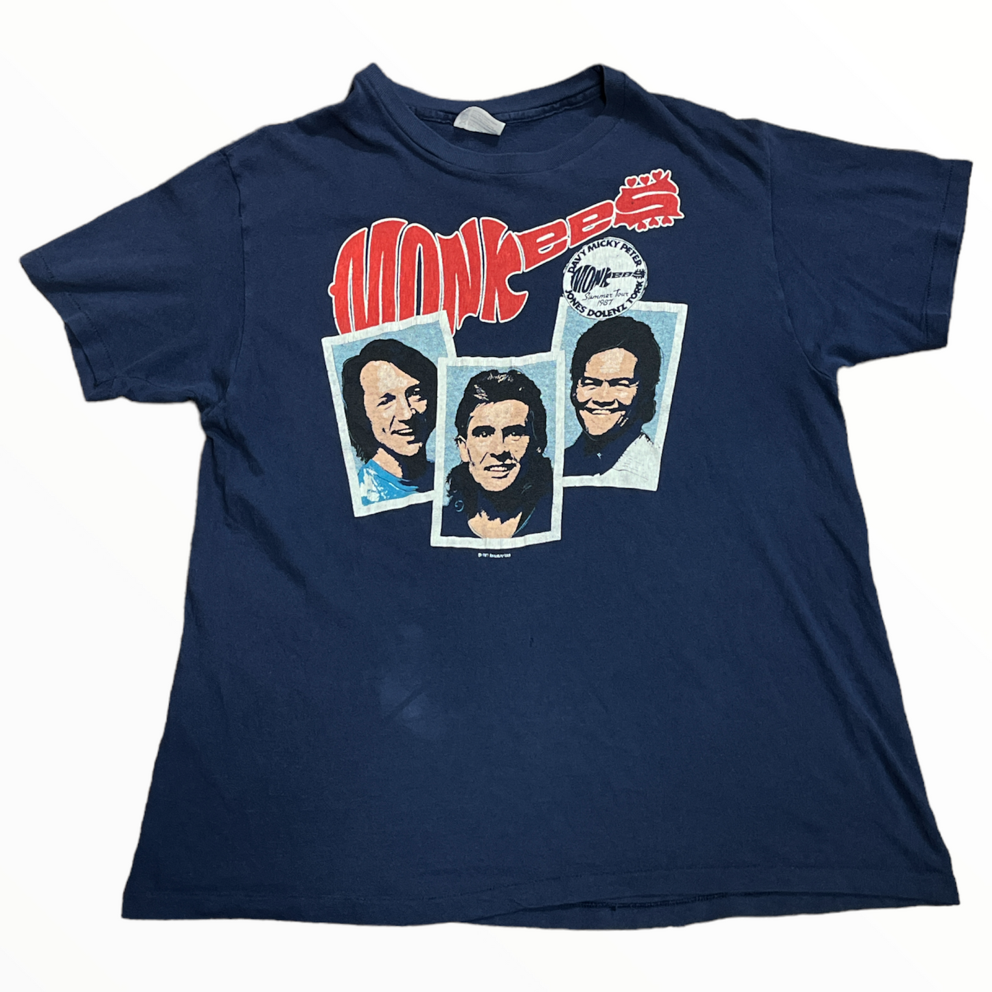 Vintage 1987 Monkees Tour Tee