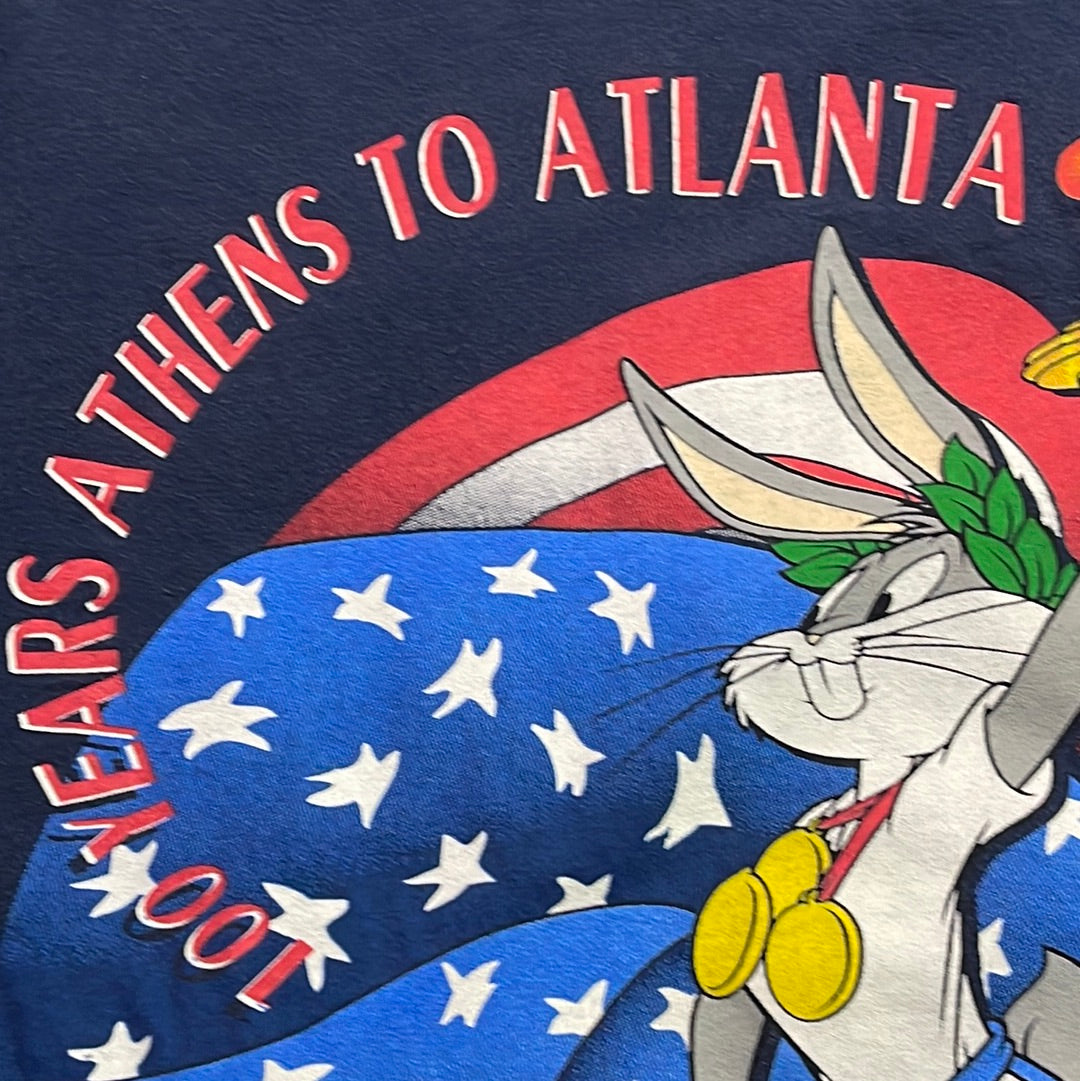 Vintage 1995 Bugs Bunny Olympics Tee