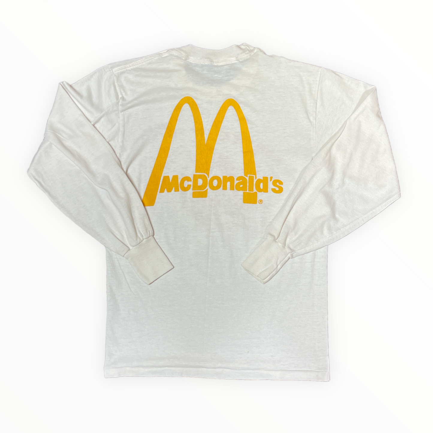 Vintage McDonald's Run Against Crime Long Sleeve