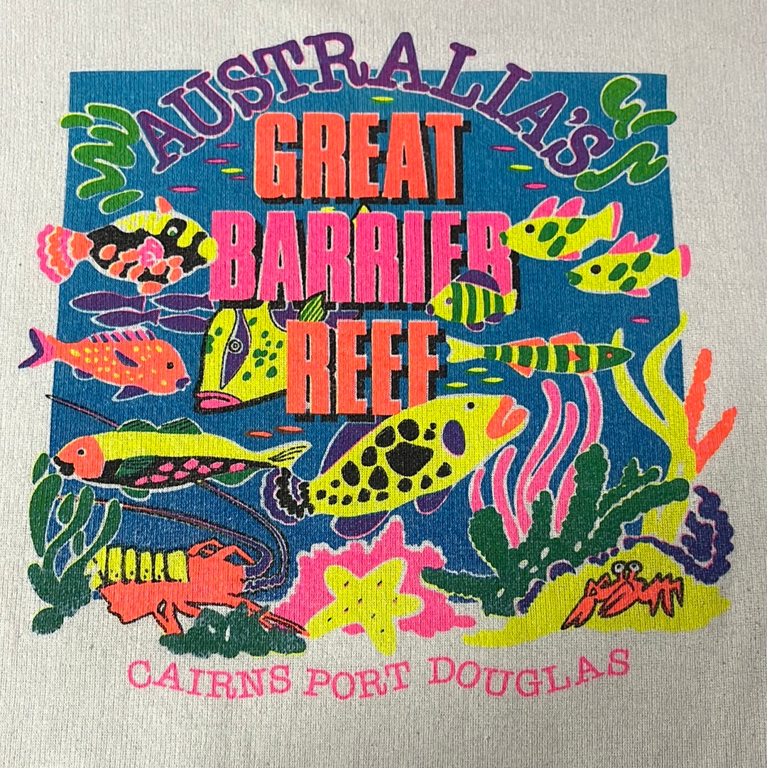 Vintage Australia Great Barrier Reef Tourist Crewneck