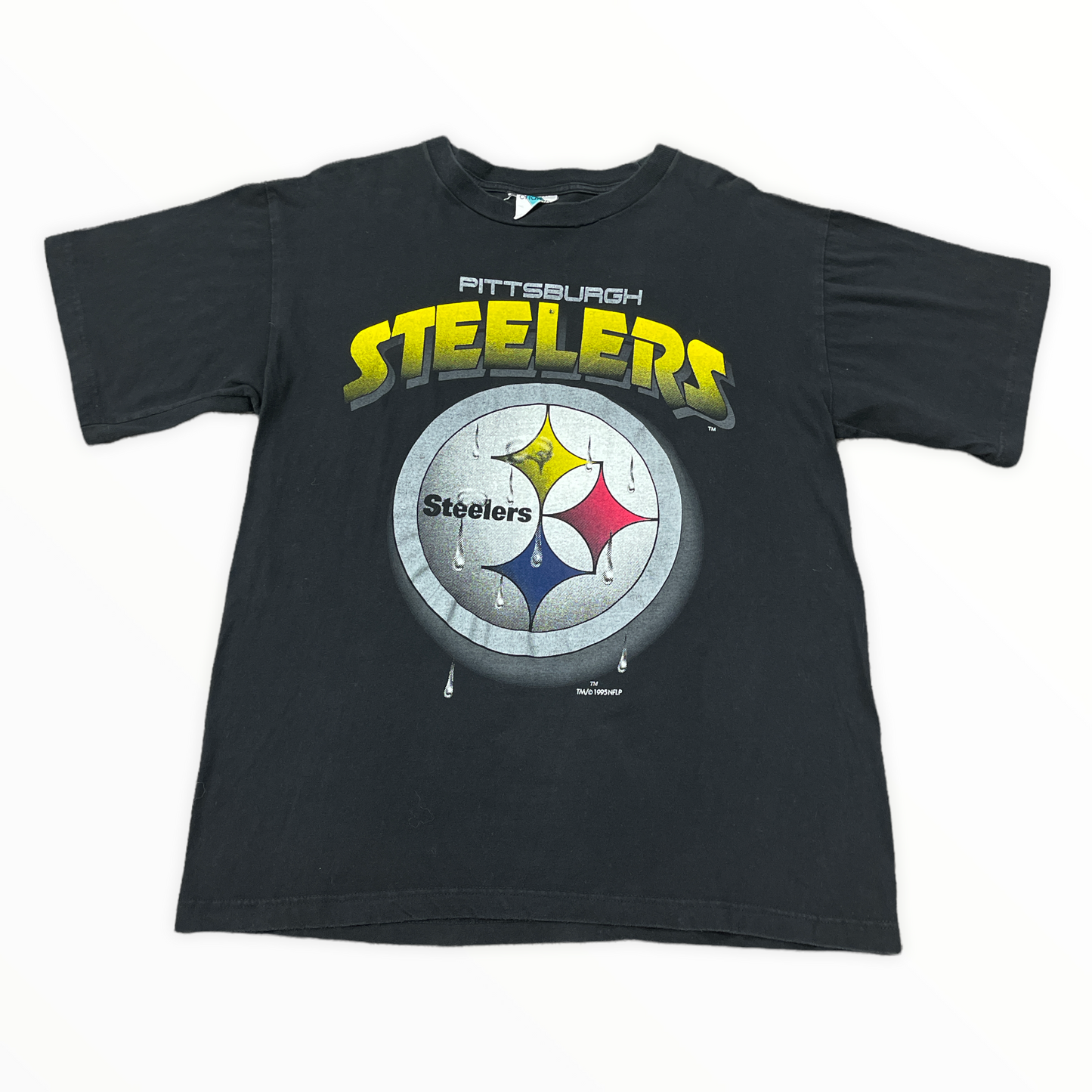 Vintage 1995 Pittsburgh Steelers Drip Tee