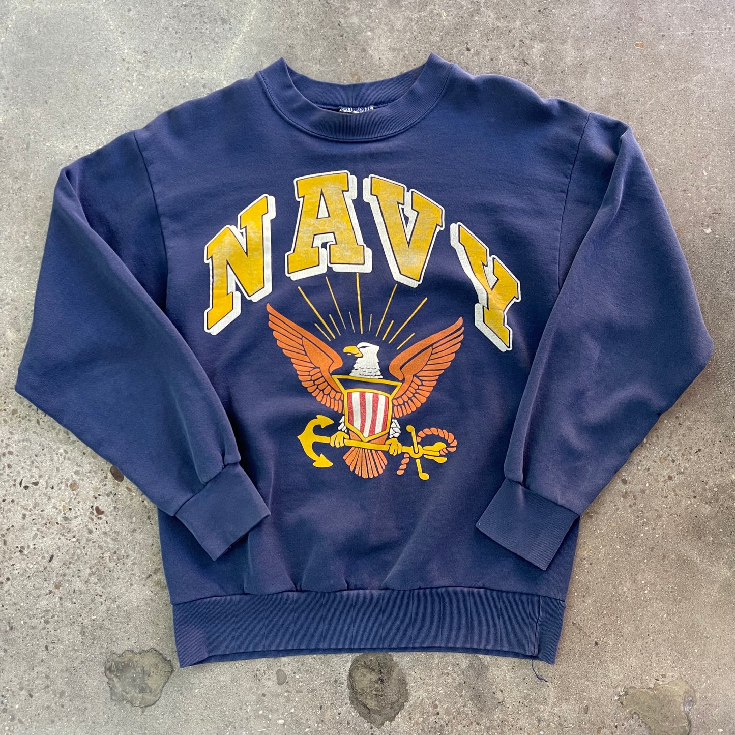 Vintage Navy Sweatshirt