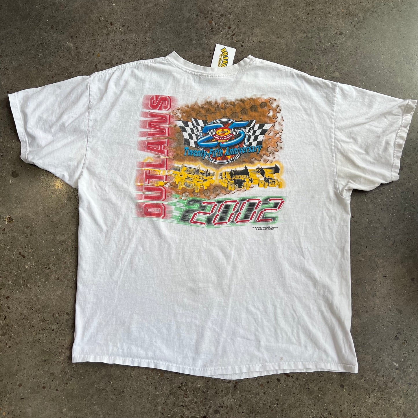 Vintage 2002 World of Outlaws Tee